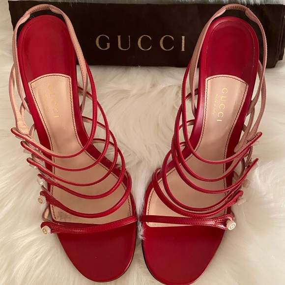 gucci strappy sandals